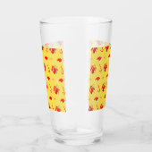 クリスマスギフトボックスサンタハットキャンディーケーン タンブラーグラス (右)