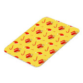 クリスマスギフトボックスサンタハットキャンディーケーン マグネット (左側)