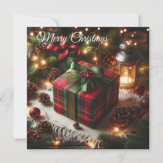 クリスマスギフトボックス シーズンカード (正面)
