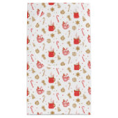 クリスマスギフトボックス スモールペーパーバッグ (裏面)