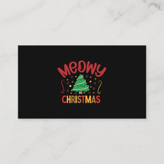 クリスマスギフトマイクリスマス 名刺 (正面)