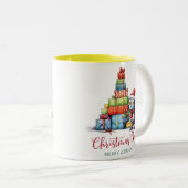 クリスマスギフトマグカップ ツートーンマグカップ (正面右)