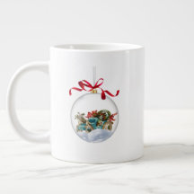 クリスマスギフトマグカップ - ホリデーコーヒー＆ココアカップ