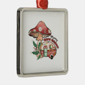 クリスマスギフトメリーキャンパークリスマス メタルオーナメント (右)