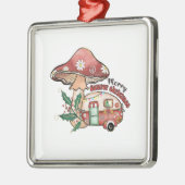 クリスマスギフトメリーキャンパークリスマス メタルオーナメント (左)