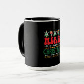 クリスマスギフトメリークリスマス マグカップ (正面左)