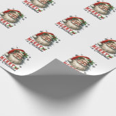 クリスマスギフトメリークリスマス ラッピングペーパー (角)