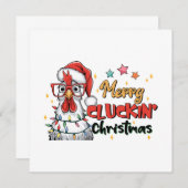 クリスマスギフトメリークリスマス 招待状 (正面/裏面)