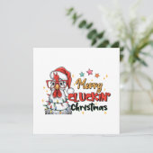 クリスマスギフトメリークリスマス 招待状 (スタンド正面)