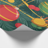 クリスマスギフトラップ紙 ラッピングペーパー (角)