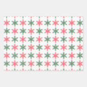 クリスマスギフトラップ – フェスティバルクリスマスパターン ラッピングペーパーシート (正面3)