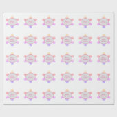 クリスマスギフトラップ(dalDesignNZ) ラッピングペーパー (フラット)