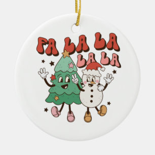 クリスマスギフトララララララ セラミックオーナメント