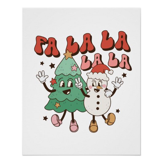 クリスマスギフトララララララ ポスター (正面)