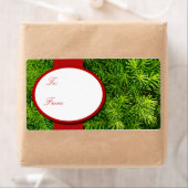 クリスマスギフト与えのラベル ラベル (インサイチュ)