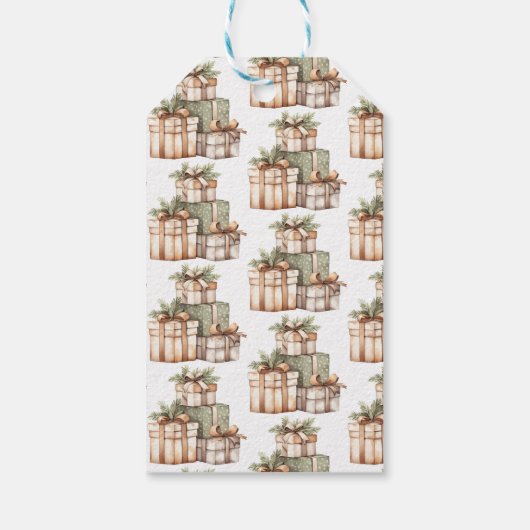 クリスマスギフト交換ホワイトエレファント ギフトタグ (裏面)