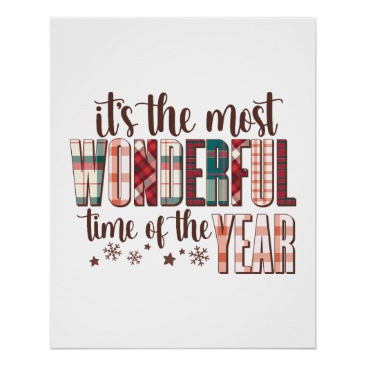 クリスマスギフト今年で最も素晴らしい時間 ポスター (正面)