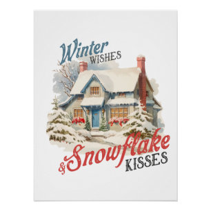 クリスマスギフト冬の願いキス ポスター