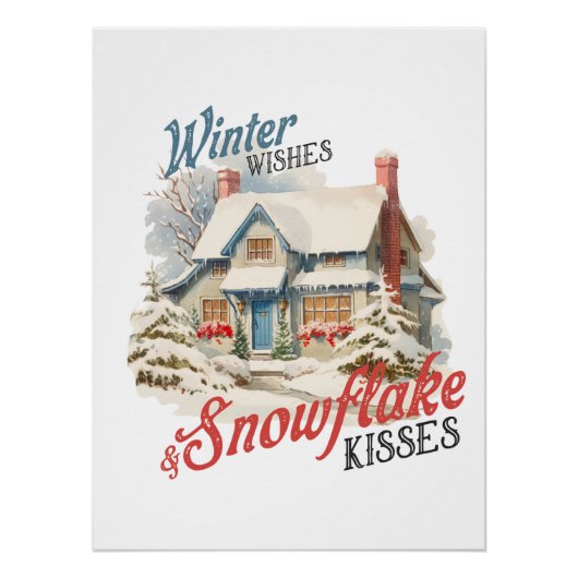 クリスマスギフト冬の願いキス ポスター (正面)