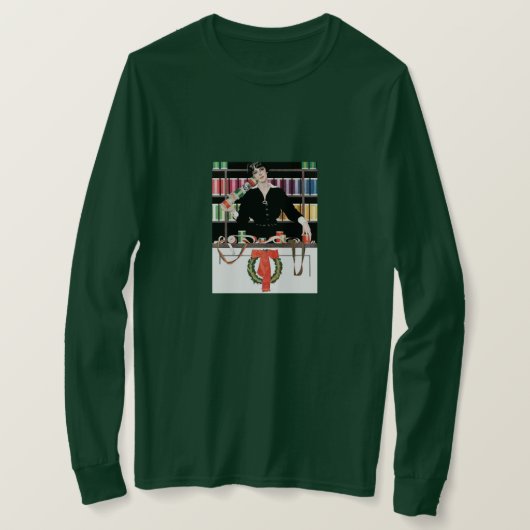 クリスマスギフト包装部 Tシャツ (デザイン正面)