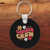 クリスマスギフト従兄弟クルー キーホルダー (正面)