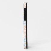 クリスマスギフト抽象芸術花オン白 Case-Mate iPhoneケース (裏面/左)