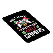 クリスマスギフト最も可能性の高い恋しく思クリスマス マグネット (右側)