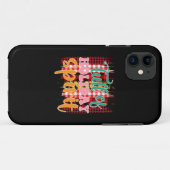 クリスマスギフト満杯のホリデー Case-Mate iPhoneケース (裏面(横))