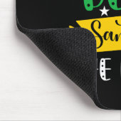 クリスマスギフト親愛サンタ彼はそれをやった マウスパッド (コーナー)