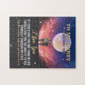 クリスマスギフト |あなたを愛する私の夫 ジグソーパズル (横)