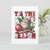 クリスマスギフト この季節のホットココア シーズンカード (スタンド正面)