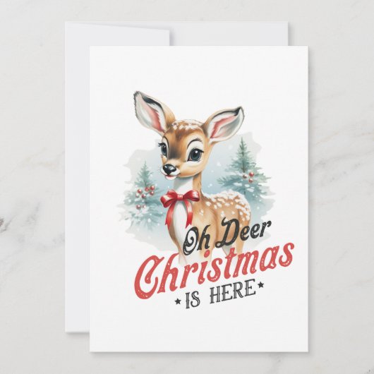 クリスマスギフト オーディア クリスマスが来た シーズンカード (正面)