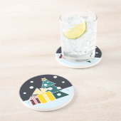 クリスマスギフト コースター (側面)