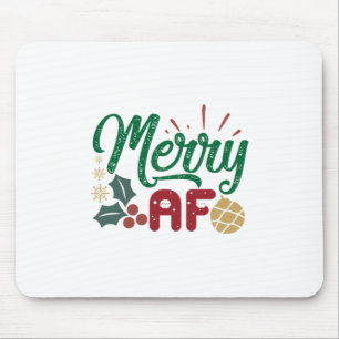 クリスマスギフト メリー AF カッコいい Sassy マウスパッド