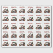 クリスマスギフト ラッピングペーパー (フラット)