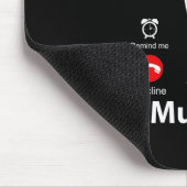 クリスマスギフト |ワインが呼び出され、私は行かなければならない マウスパッド (コーナー)