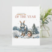 クリスマスギフト ワンダフルタイムオブザイヤー シーズンカード (スタンド正面)