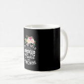 クリスマスギフト | 親しい友達とワインを楽しむ コーヒーマグカップ (正面右)