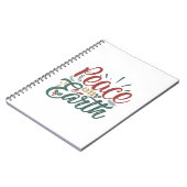 クリスマスギフト | Peace On Earth ノートブック (左側)