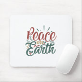 クリスマスギフト | Peace On Earth マウスパッド (マウス)