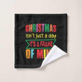 クリスマスギフトChritsmasは1日ではない ウォッシュタオル