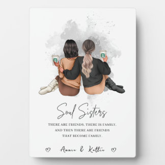 クリスマスギフトfor friends, gift for soul sister フォトプラーク