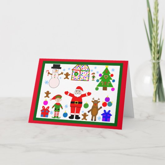 クリスマスギャザリング#1カード サンキューカード (正面)