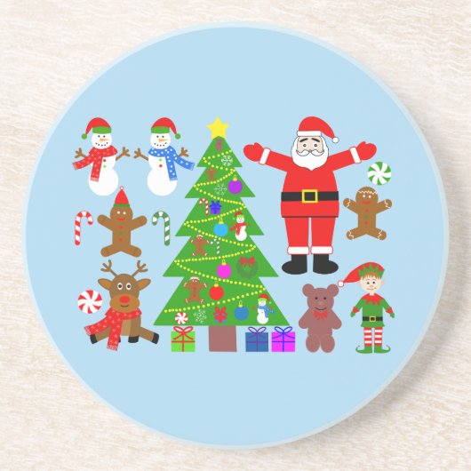 クリスマスギャザリング#3コースター コースター (正面)