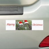 クリスマスギラフェス バンパーステッカー (車上)
