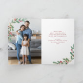 クリスマスギルドの緑 | 写真の内側 シーズンカード (内部)