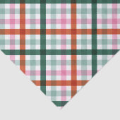 クリスマスギンガムパターンティッシュペーパー 薄葉紙 (詳細)