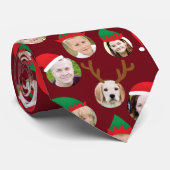 クリスマスクカスタムルーのシックスおもしろいフォトホリディギフト ネクタイ (ロール)