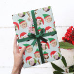 クリスマスクカスタムルーのシックスおもしろいフォトホリディギフト ラッピングペーパー<br><div class="desc">**下にスクロールする方法!**この非常に陽気なクリスマスの贈り物の包装紙おもしろいは、あなたの子供、両親、友人やペットの写真でカスタマイズすると、休日のサンタと小妖精や小人帽子にキャラクターのキャスト全体を置く熱狂すると、あなたの友人や家族を喜ばせる。あなたの人生のその特別な人のためのトナカイ〔雄ジカの〕枝角のペアさえある。HOW TO：結果最高のを得るには、事前に切り抜いた6枚の個々の写真を個人の顔にアップロードする。組みもし込みのトリミングツールを使用できるオプションがない。まず、写真のクリックアップアップ領域の下のリンクをクリックします。次に、画像をアップロードし、画像を選択しクリックて「編集」ボタンをクリックする。下にスクロールして[切り抜き]を選択し、必要に応じてイメージのサイズを変更する。各顔穴に対して繰り返す写真撮影：Shanna Russell</div>