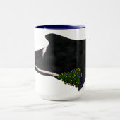 クリスマスクジラ マグカップ (中央)